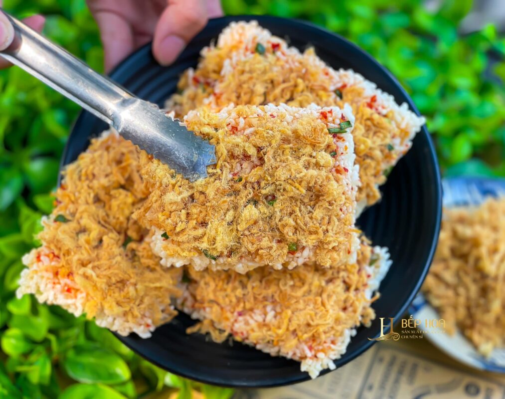 Cơm cháy Bếp Hoa chà bông