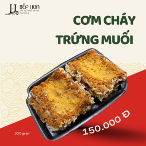 Cơm cháy trứng muối